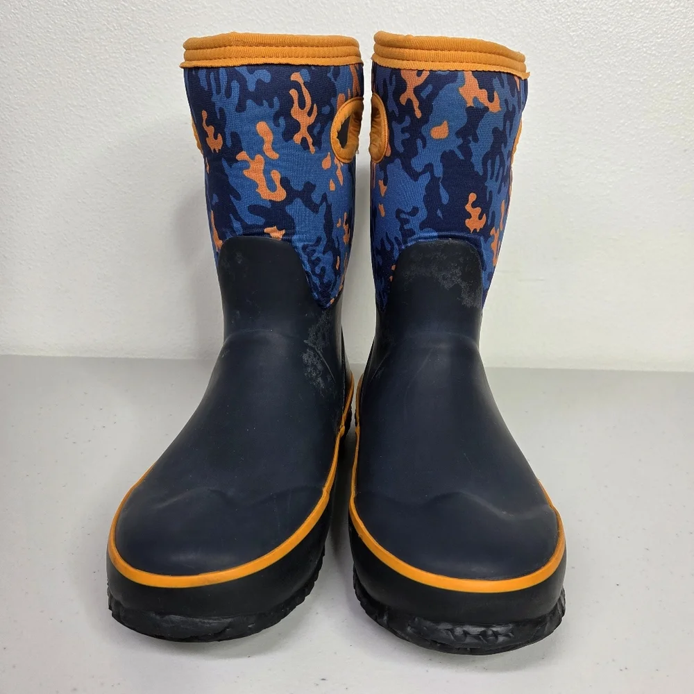 Bogs K GRASP NEO CAMO Camouflage Rain Snow Boots Waterproof